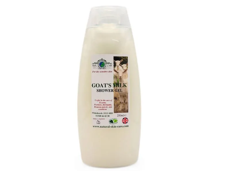Goat milk shower gel