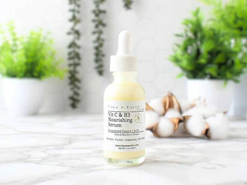 Brightening Vitamin C B3 Serum - Vegan-Friendly