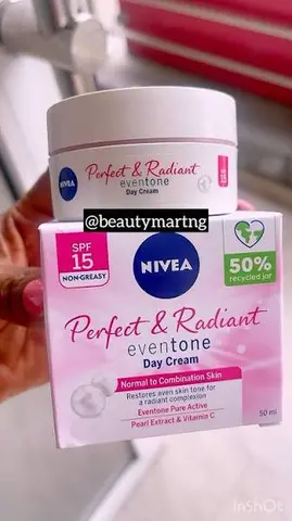 Nivea Perfect & Radiant Even Tone Day Cream SPF15 50ml