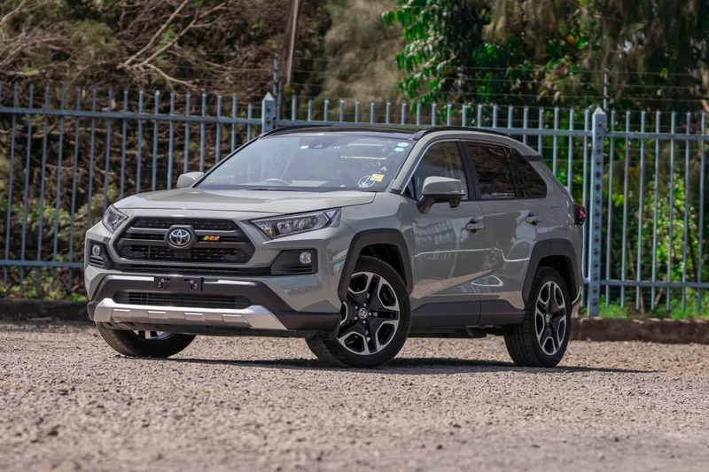 Toyota RAV4 grey SUV