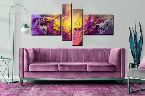 Acrylic on Canvas Painting