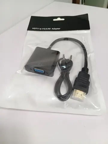 HDMI Male to VGA Female Adapter Cable - Black