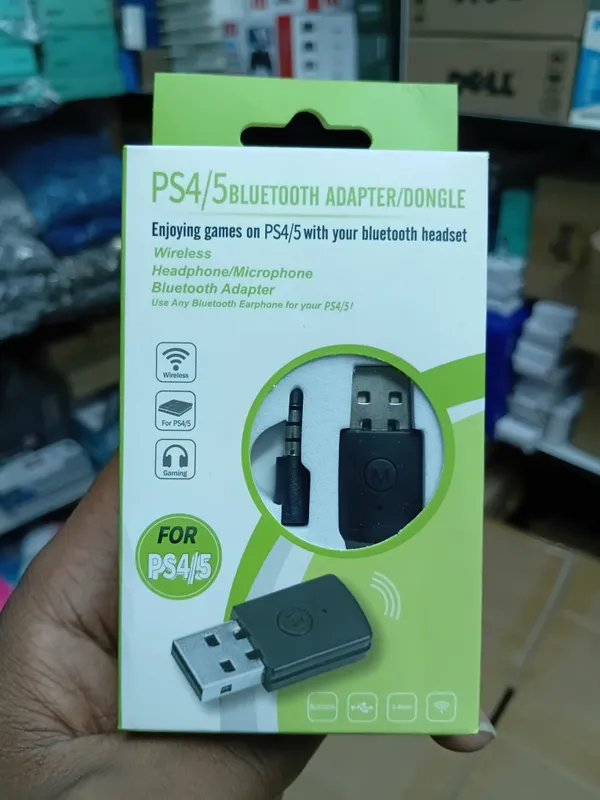 This is a PS4/PS5 Bluetooth Audio Adapter and Dongle