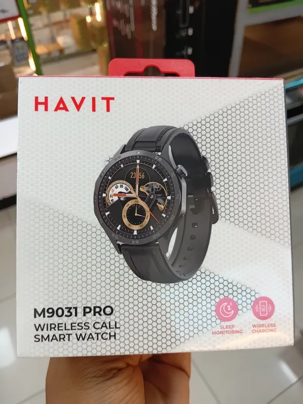Havit M9031 Pro 1.43" AMOLED Screen AI-Powered Assistance.