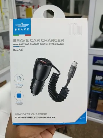 The Brave 110W Dual Port Car Charger (Model BCC-27)