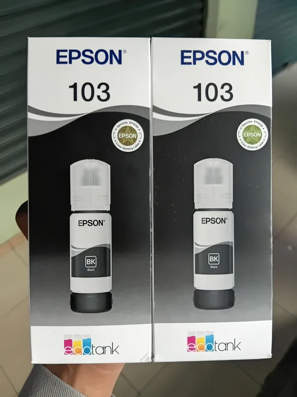 Epson 103 EcoTank Black Ink Bottles (65 ml)