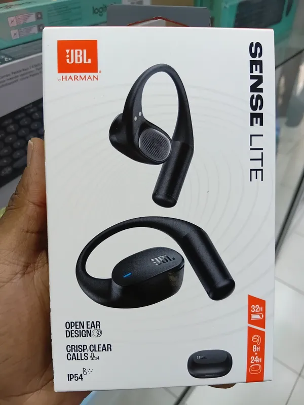 JBL Sense Lite true wireless open-ear sport headphones.