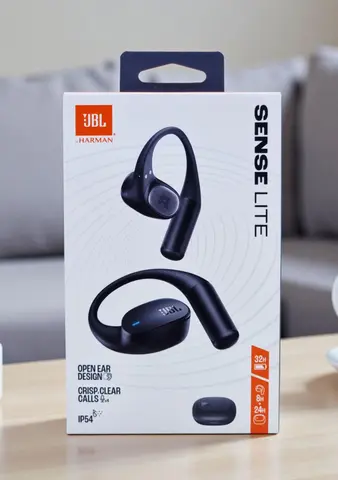 JBL Sense Lite True Wireless Open-Ear Headphones (Black)