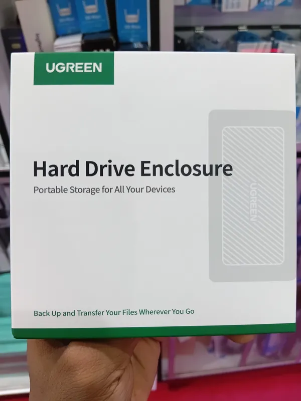 The Ugreen M.2 NVMe and SATA SSD enclosure - Black