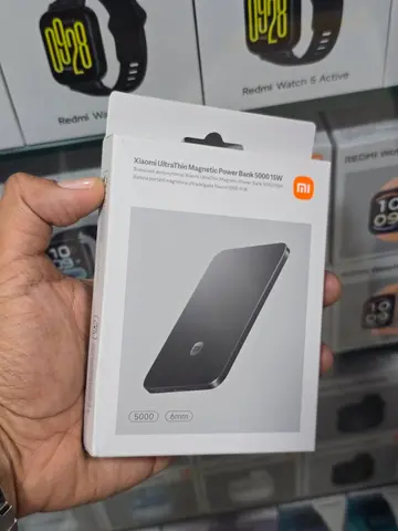 Xiaomi UltraThin Magnetic wireless Power Bank 5000mAh 15W Gray