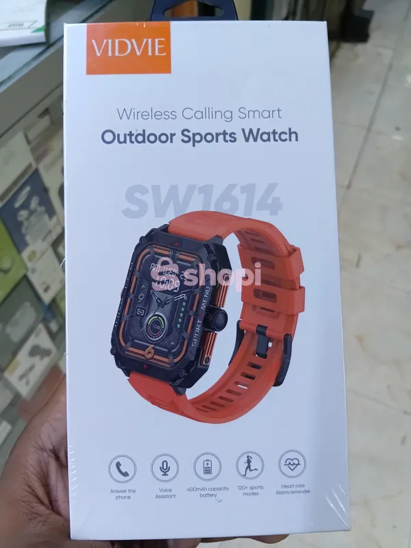 Vidvie SW1614 wireless calling smart outdoor sports watch in Orange