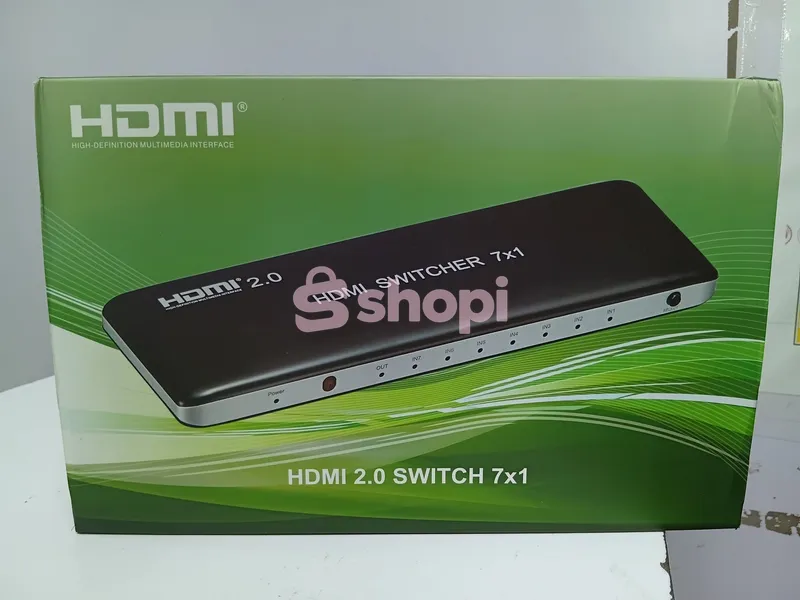 HDMI 2.0 Switch 7x1 (4K@60Hz)