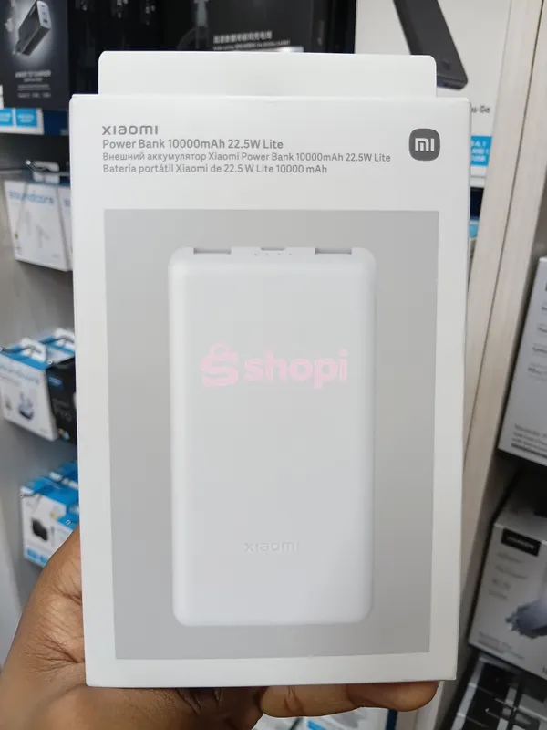 XIAOMI MI Power Bank 10,000 mAh 22.5W Lite – White