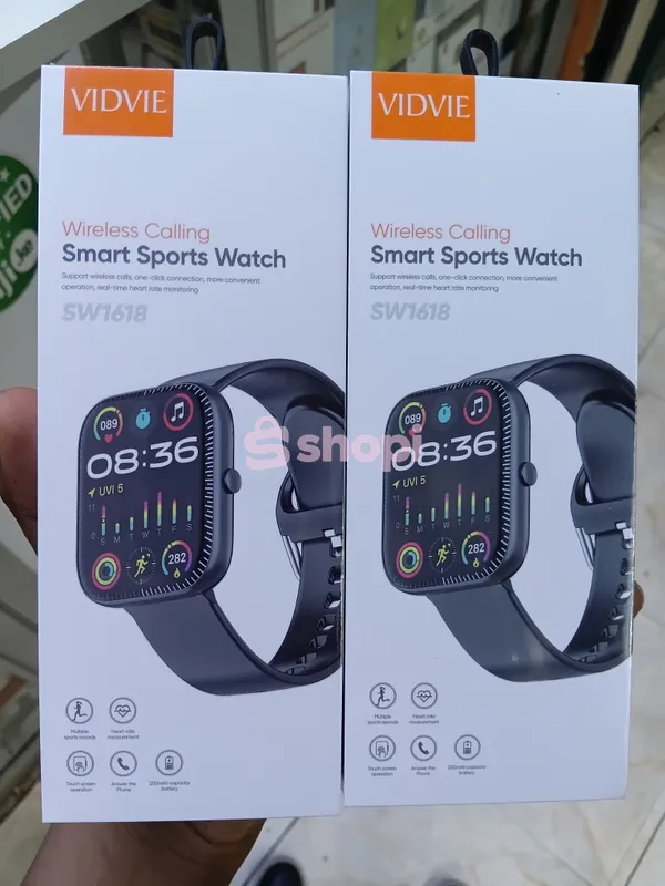 VIDVIE SW1618 Wireless Calling Smart Sports Watch.