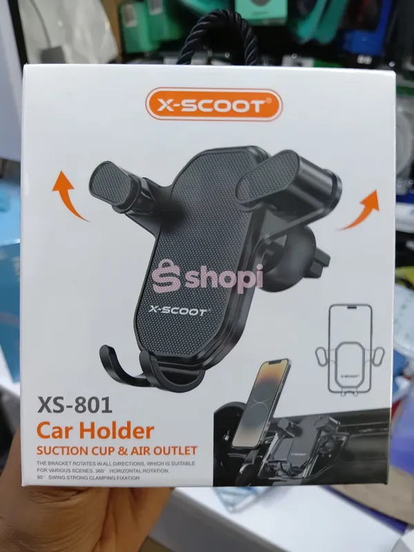 X-Scoot XS-801 Car Holder 2-in-1 mobile mount.