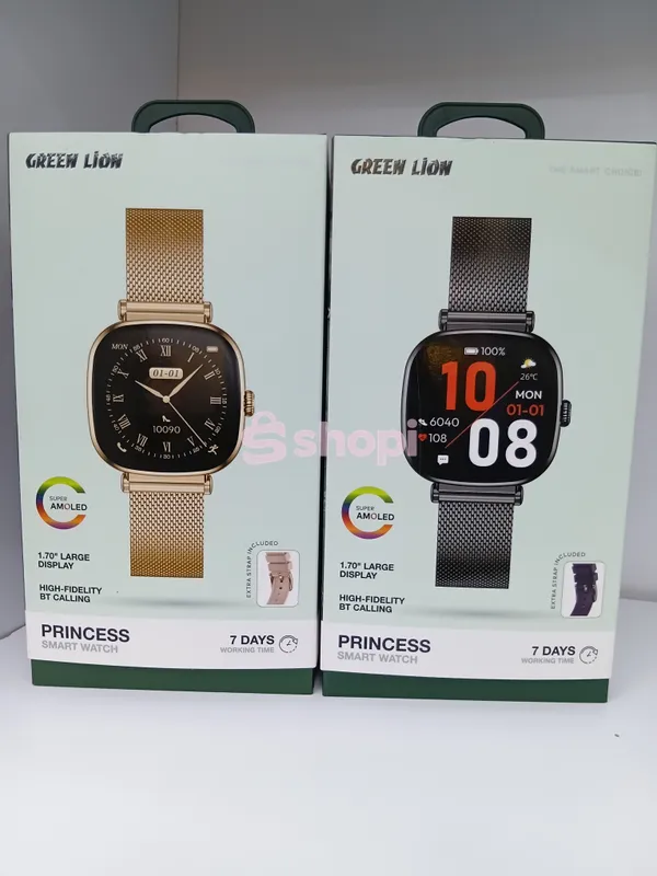 The Green Lion Princess Smart Watch elegant women's smartwatch.