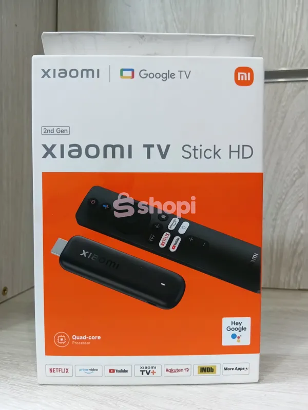 Xiaomi TV Stick HD (2nd Gen) streaming device powered by Google TV