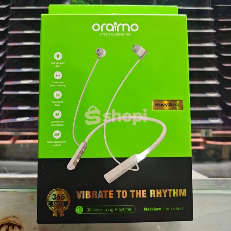 Oraimo Necklace Lite wireless neckband earphone (OEB-311 / OEB-3111)