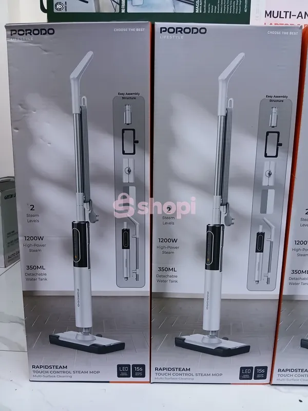 Porodo Lifestyle RapidSteam Touch Control Steam Mop