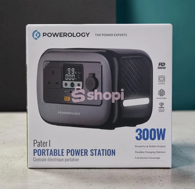 Powerology Pater I Portable Power Station 300W