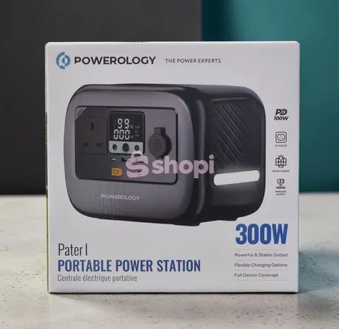 Powerology Pater I Portable Power Station 300W