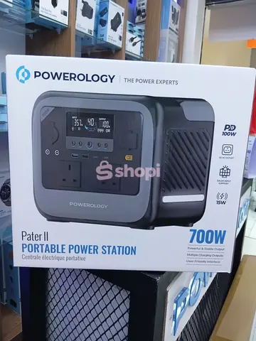 The Powerology Pater II 700W Portable Power Station
