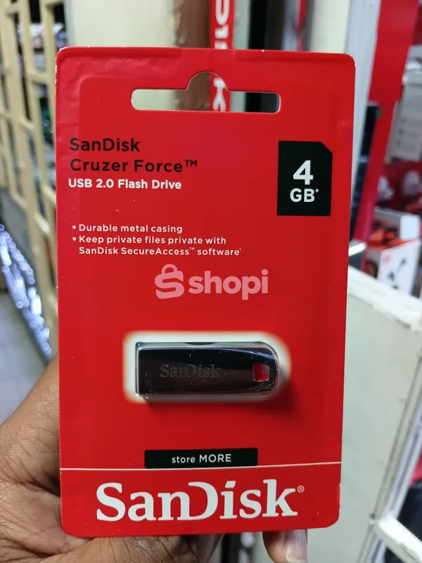 Sandisk 4GB Cruzer Force USB 2.0 Flash Disk