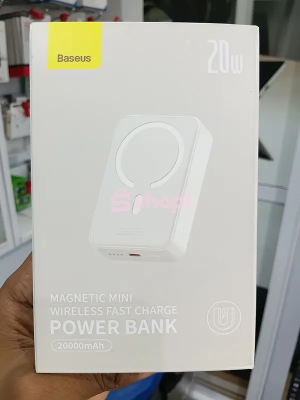 Baseus Magnetic Mini Wireless Fast Charge Power Bank (20000mAh, 20W)