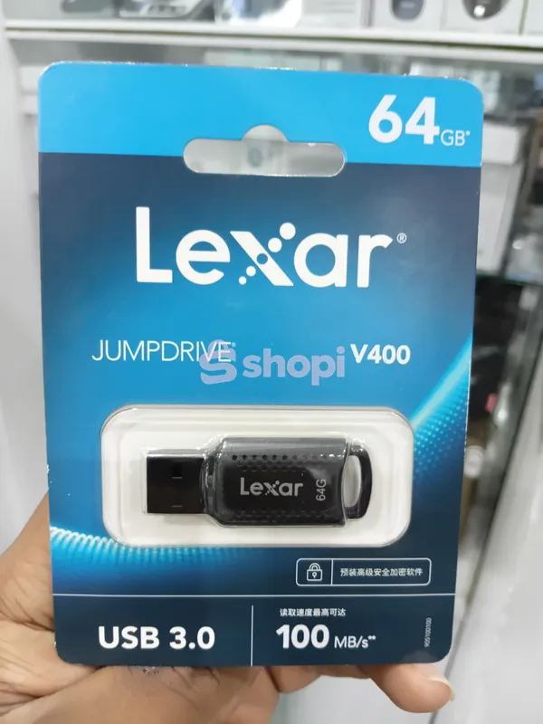 Lexar JumpDrive V400 64GB USB 3.0 / USB 3.2 Gen 1 Flash Drive