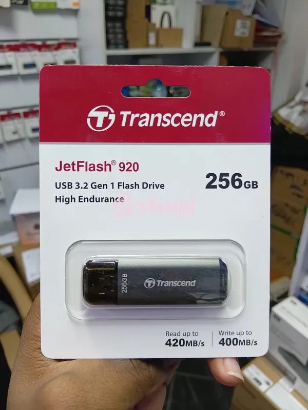 Transcend JetFlash 920 256GB USB 3.2 Gen 1 Flash Drive (Model: TS256GJF920)