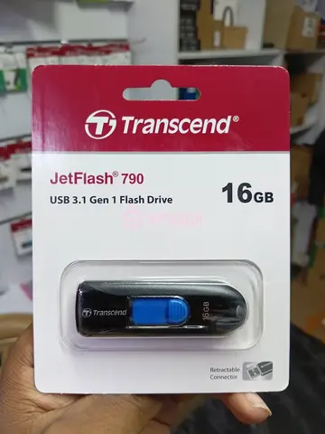 Transcend JetFlash 790 16GB USB 3.1 Gen 1 Flash Drive