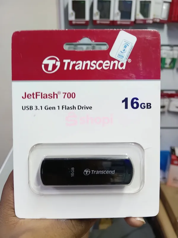 Transcend JetFlash 700 16GB USB 3.1 Gen 1 Flash Drive