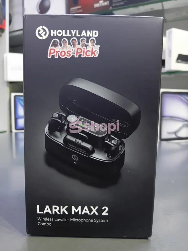 Hollyland Lark Max 2 Wireless Lavalier Microphone System dual-channel
