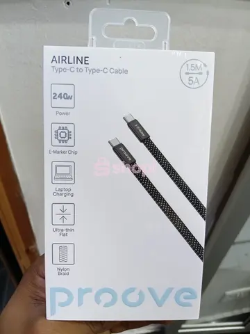 The Proove AirLine Type-C to Type-C 240W (1.5m) fast charging cable