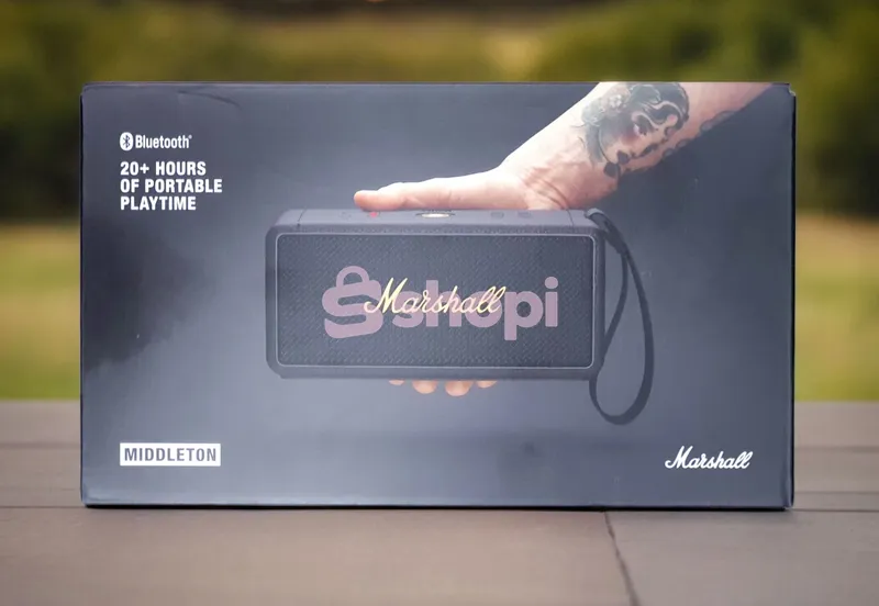 The Marshall Middleton Portable Bluetooth Speaker