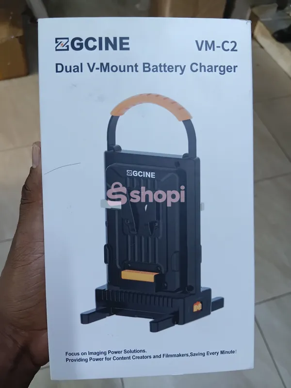 ZGCINE VM-C2 Dual V-Mount Battery Charger Kit.