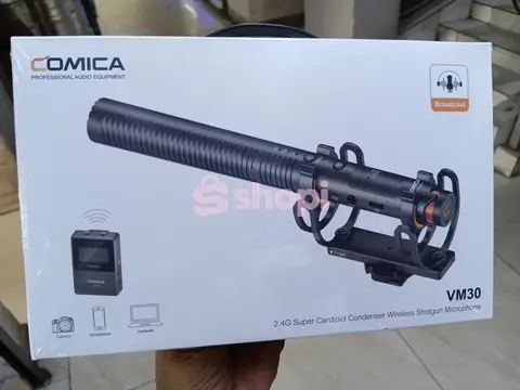 Comica Audio VM30 Wireless Shotgun Microphone System (2.4 GHz)