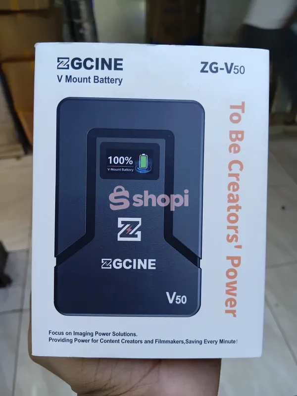 The ZGCINE ZG-V50 V-Mount Battery.