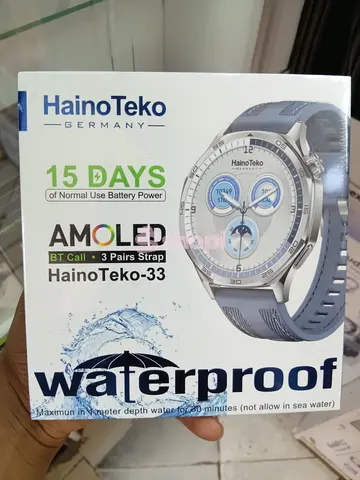 Haino-Teco-33 Germany Waterproof Smart Watch AMOLED Display.