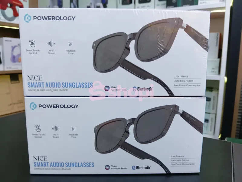 Powerology Nice Smart Audio Sunglasses (Model: PWHY1009)