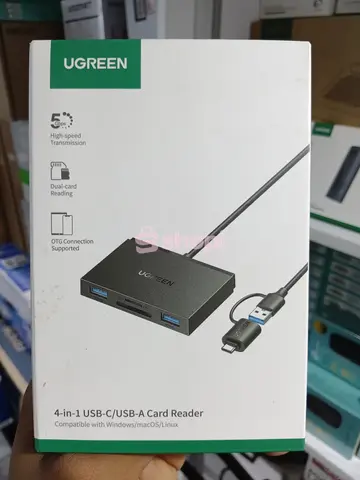 UGREEN 4-in-1 USB-C/USB-A Card Reader (CM812 / Model UG-45167)