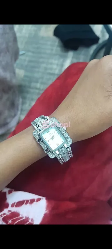 Silver watch