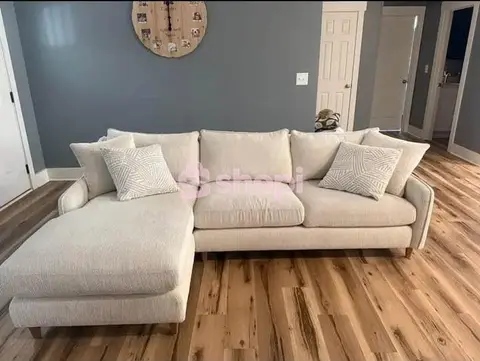 Beautiful neutral Sectional sofa