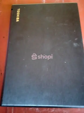 Toshiba Black Laptop