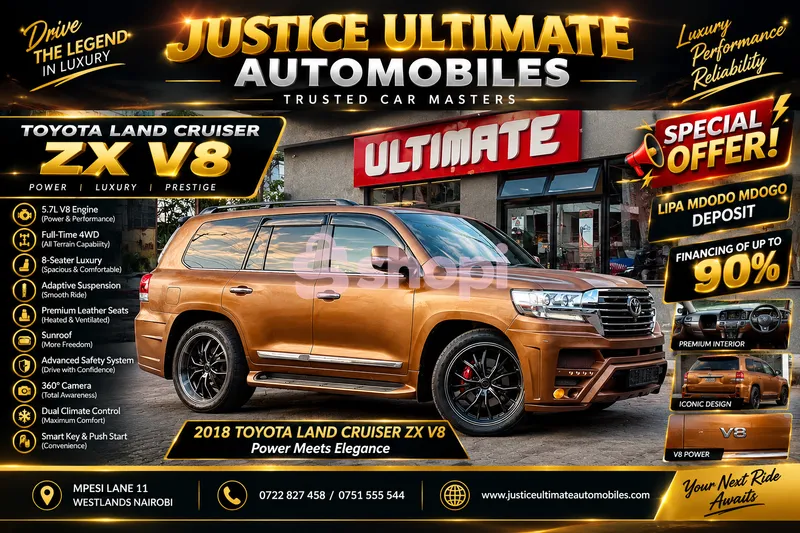 Toyota Land Cruiser ZX V8 bronze SUV