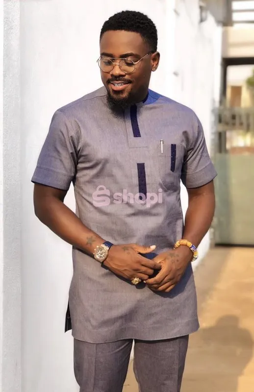 Tailored African senator suits