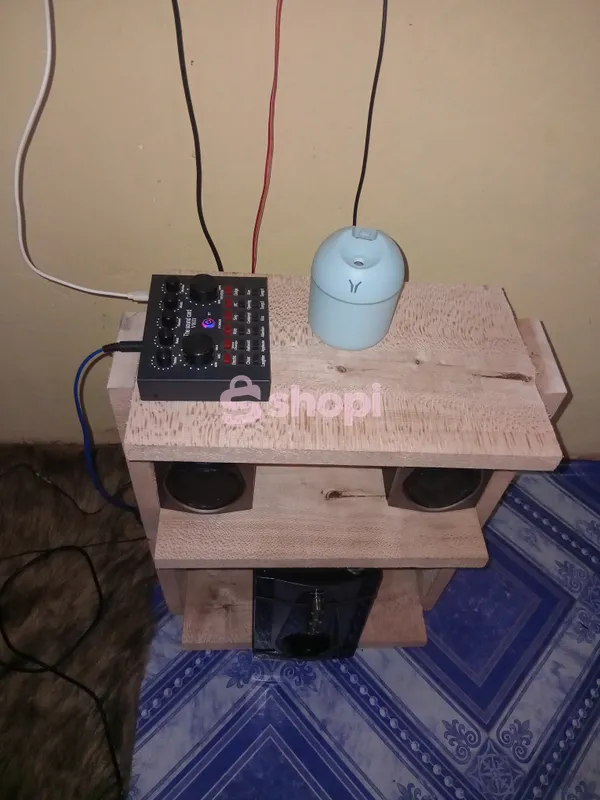 Wooden shelf