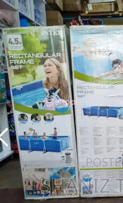 Home inflatable swimming pool