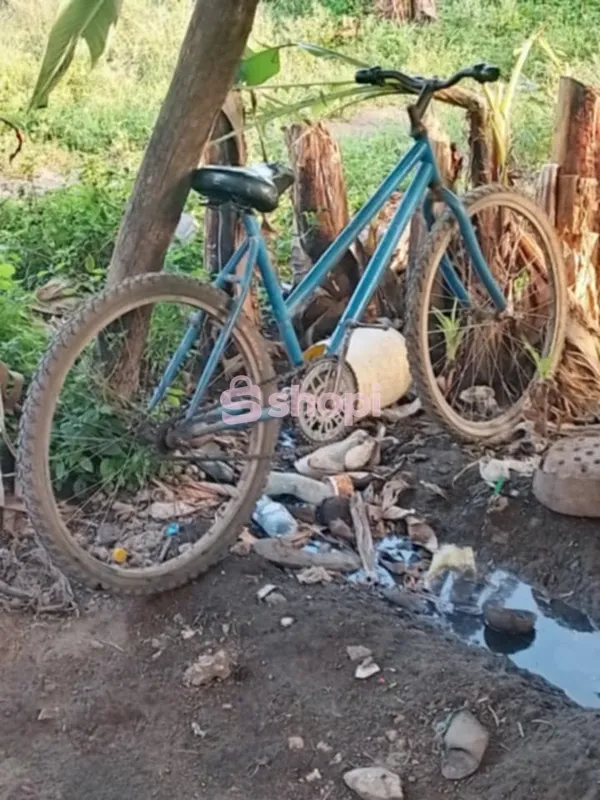 Blue bicycle for sale..strong n reliable