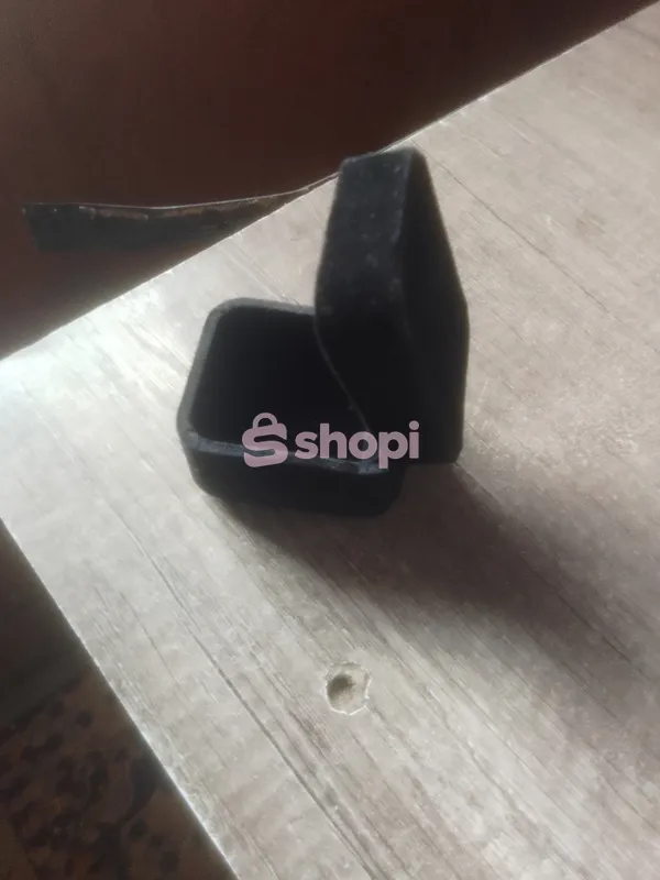 Black in colour velvet ring box